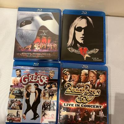 Collection of Blu Rays, DVDs & CDs (BS-MG)