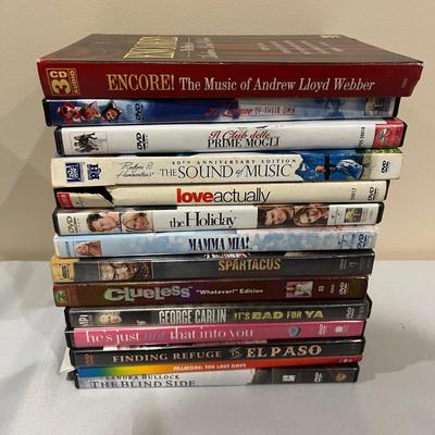 Collection of Blu Rays, DVDs & CDs (BS-MG)