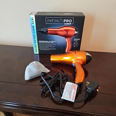 Lighted Vanity Mirror/Magnifier & Professional Hair Care Items (UGB1-JS)