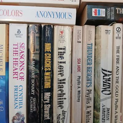 Large variety of paperback books - Cythia Freeman - Carol Bernett - Sue Miller and other Authors