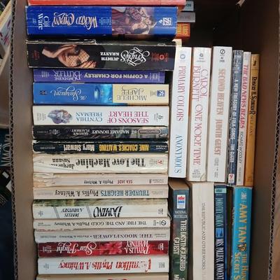 Large variety of paperback books - Cythia Freeman - Carol Bernett - Sue Miller and other Authors