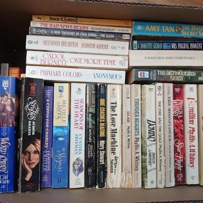 Large variety of paperback books - Cythia Freeman - Carol Bernett - Sue Miller and other Authors