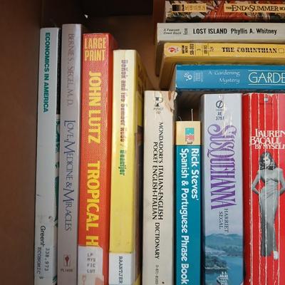 Large variety of paperback books - Cythia Freeman - Carol Bernett - Sue Miller and other Authors