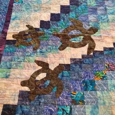Ocean Themed Quilt (UGB1-JS)