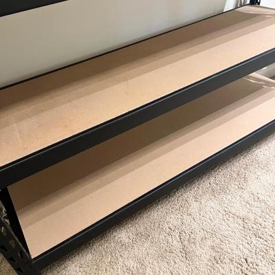 Two Heavy Duty Steel Boltless Storage Shelving Units (BS-RG)