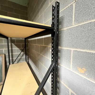Two Heavy Duty Steel Boltless Storage Shelving Units (BS-RG)