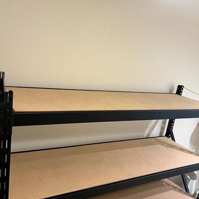 Two Heavy Duty Steel Boltless Storage Shelving Units (BS-RG)