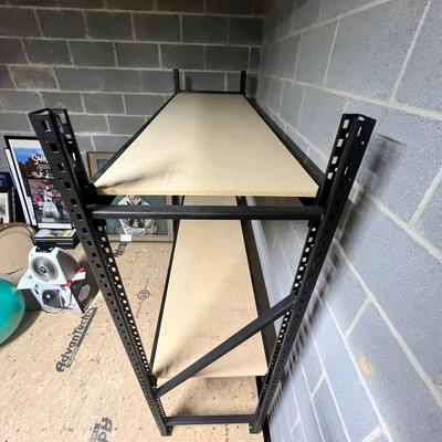 Two Heavy Duty Steel Boltless Storage Shelving Units (BS-RG)