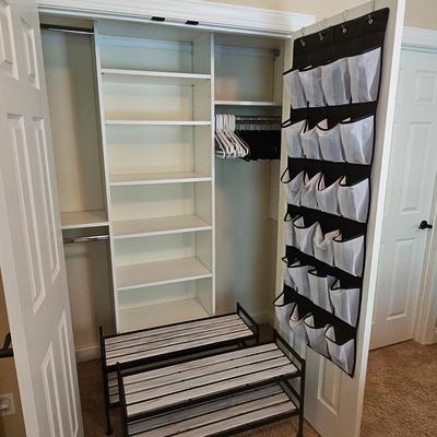 Closet Storage-Shoe Racks, Hangers, Door Pockets (UGB1-JS)