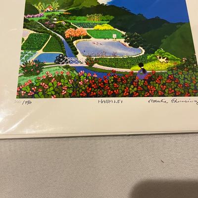 Rosalie Prussing Signed/Numbered Print & More Hawaiian Collectibles (BS-MG)
