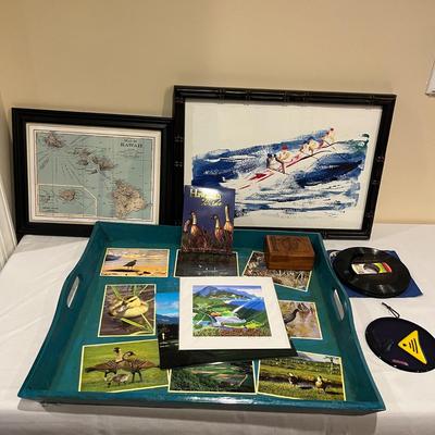 Rosalie Prussing Signed/Numbered Print & More Hawaiian Collectibles (BS-MG)