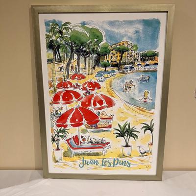 Three Ann Sophie Digsmed Signed Prints in Matching Frames (BLR-RG)