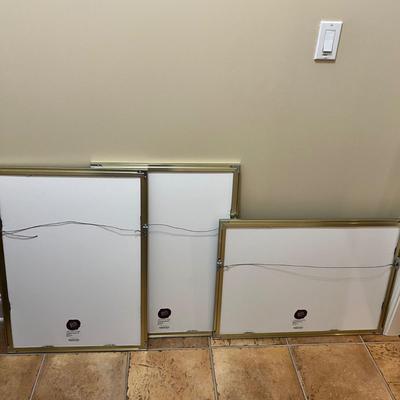 Three Ann Sophie Digsmed Signed Prints in Matching Frames (BLR-RG)