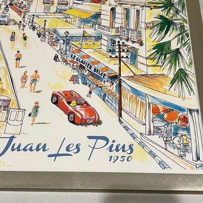 Three Ann Sophie Digsmed Signed Prints in Matching Frames (BLR-RG)