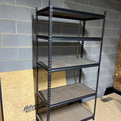 Five Shelf Steel Shelving Unit (BS-MG)