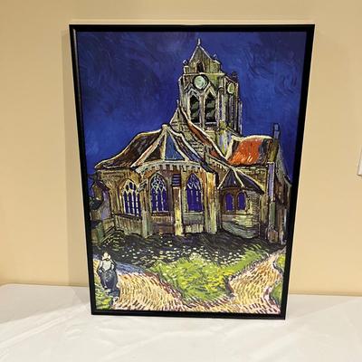 Van Gogh Framed Prints - “The Siesta”, “Bedroom in Arles” & “The Church at Auvers” (BD-RG)