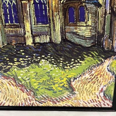 Van Gogh Framed Prints - “The Siesta”, “Bedroom in Arles” & “The Church at Auvers” (BD-RG)