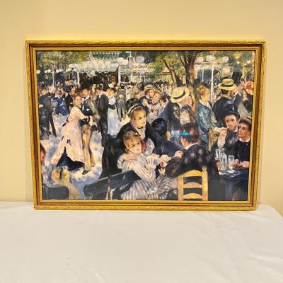 "The Waltz" by Anders Zorn & "Bal du moulin de la Galette" by Pierre-Auguste Renoir (BD-RG)