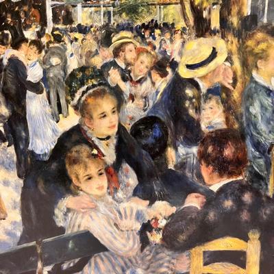 "The Waltz" by Anders Zorn & "Bal du moulin de la Galette" by Pierre-Auguste Renoir (BD-RG)