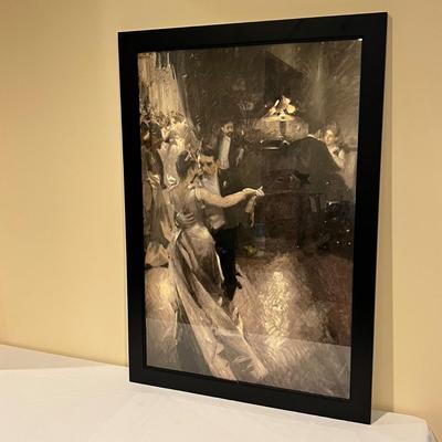 "The Waltz" by Anders Zorn & "Bal du moulin de la Galette" by Pierre-Auguste Renoir (BD-RG)