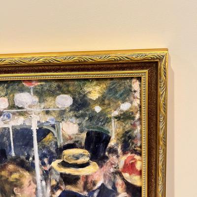 "The Waltz" by Anders Zorn & "Bal du moulin de la Galette" by Pierre-Auguste Renoir (BD-RG)