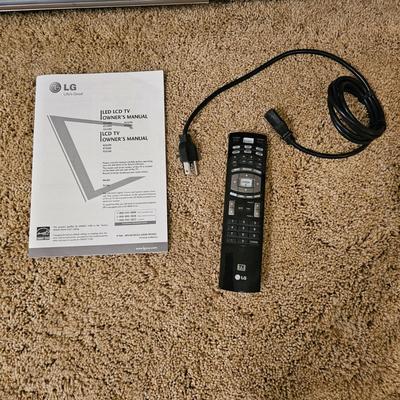 LG 37" LED LCD TV w/Speakers, Remote & Manual (UGB3-JS)
