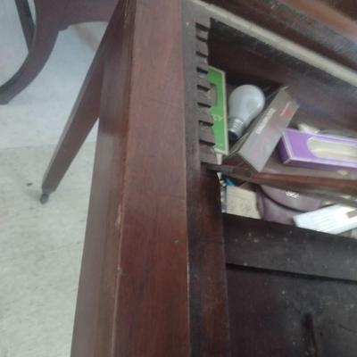 Antique Drafting Desk Worktable