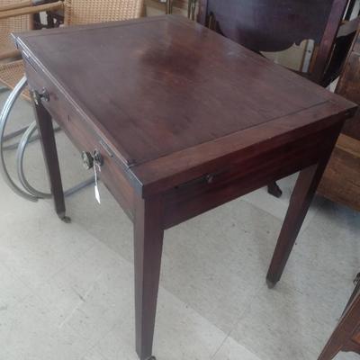 Antique Drafting Desk Worktable