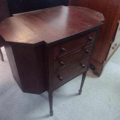 Vintage Martha Washington Sewing Cabinet