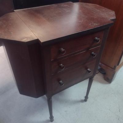 Vintage Martha Washington Sewing Cabinet
