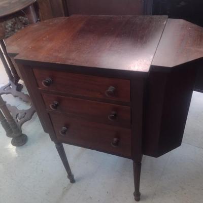 Vintage Martha Washington Sewing Cabinet
