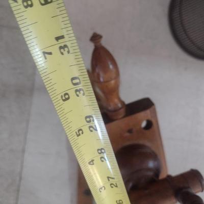 Antique Wood Thread Spinning Wheel