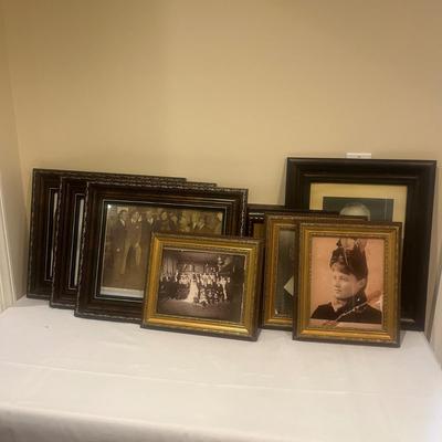Nine Framed Vintage Photographs (BS-MG)