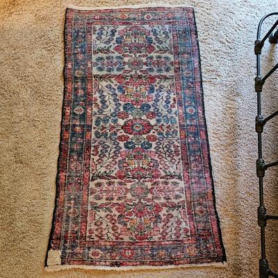 Two Handwoven Middle Eastern Rugs (UGB2-JS)