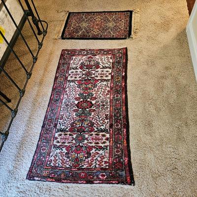 Two Handwoven Middle Eastern Rugs (UGB2-JS)