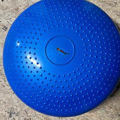 Incline Exercise Ball W/ Base, Wobble Cushion & More (BS-RG)