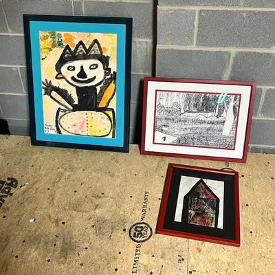 Large Assortment of Picture Frames (BS-RG)