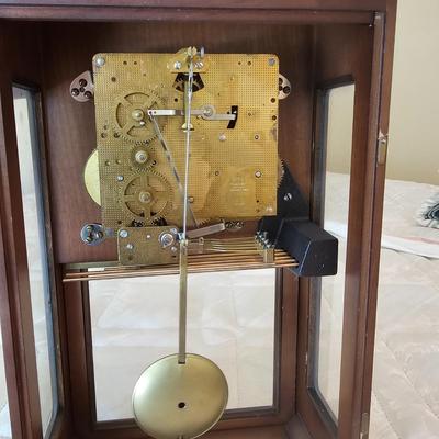 W. Haid West German 'Tempus Fugit' Wall Clock w/Key (UGB2-JS)