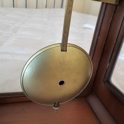 W. Haid West German 'Tempus Fugit' Wall Clock w/Key (UGB2-JS)