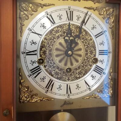 W. Haid West German 'Tempus Fugit' Wall Clock w/Key (UGB2-JS)