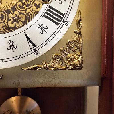 W. Haid West German 'Tempus Fugit' Wall Clock w/Key (UGB2-JS)
