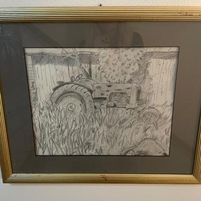Hand drawn art