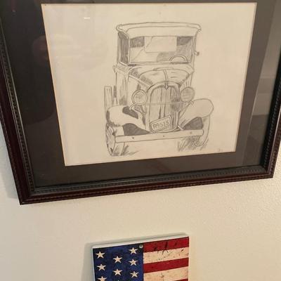 Hand drawn art