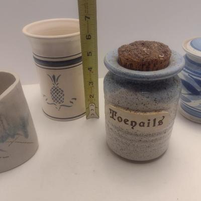 Assortment of Pottery Jars