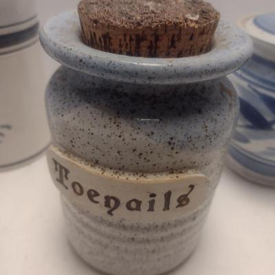 Assortment of Pottery Jars