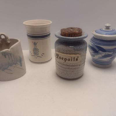 Assortment of Pottery Jars