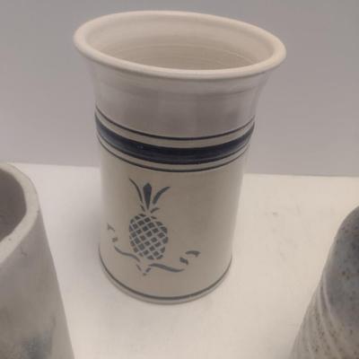 Assortment of Pottery Jars