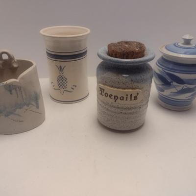 Assortment of Pottery Jars