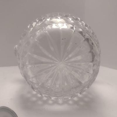 Vintage Crystal Glass Ice Bucket