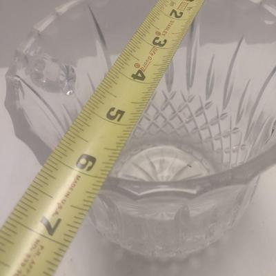 Vintage Crystal Glass Ice Bucket